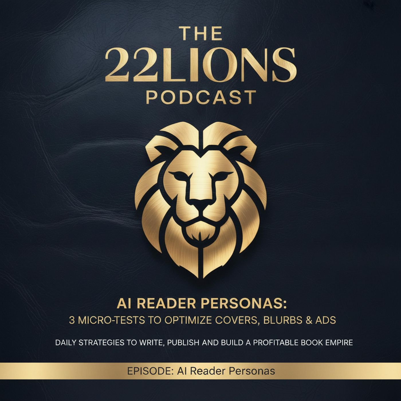 AI Reader Personas: 3 Micro-Tests to Optimize Covers, Blurbs & Ads episode artwork