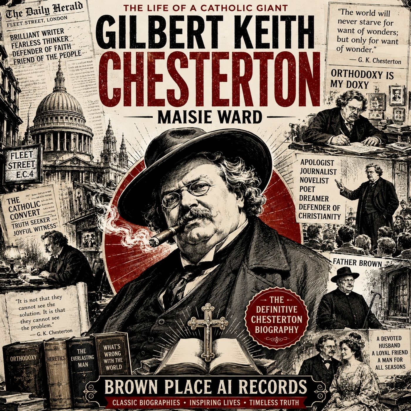 Gilbert Keith Chesterton by Maisie Ward | Definitive Catholic Biography & Life of G.K. Chesterton Audiobook Part 1 episode artwork