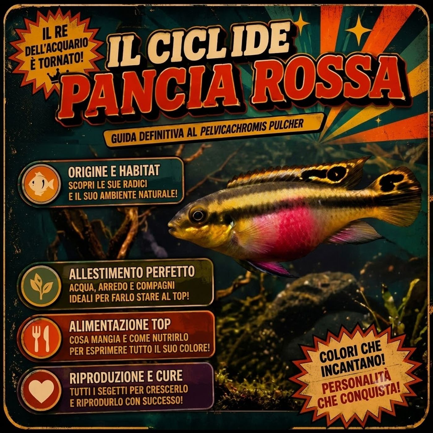 PELVICACHROMIS Tutte le Specie dal Pulcher ai Più Rari Ciclidi Africani episode artwork