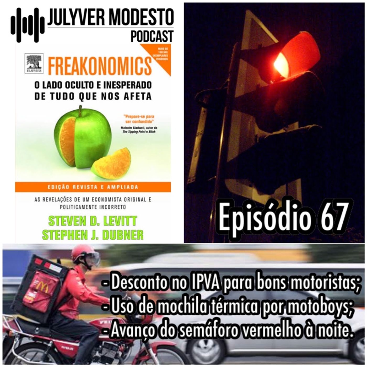 Trânsito, por Julyver Modesto