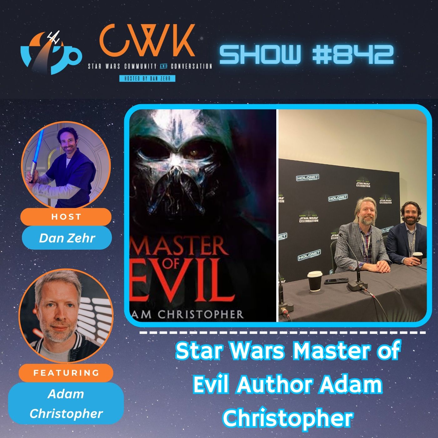 CWK Show #842: Adam Christopher Discusses Star Wars Master of Evil