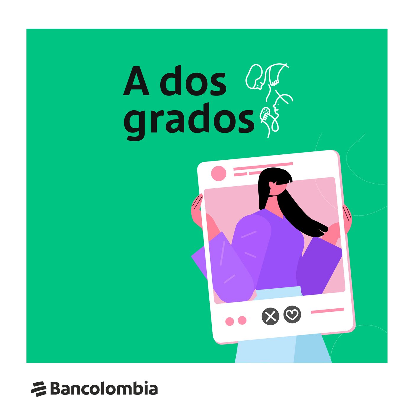Portada de A dos grados