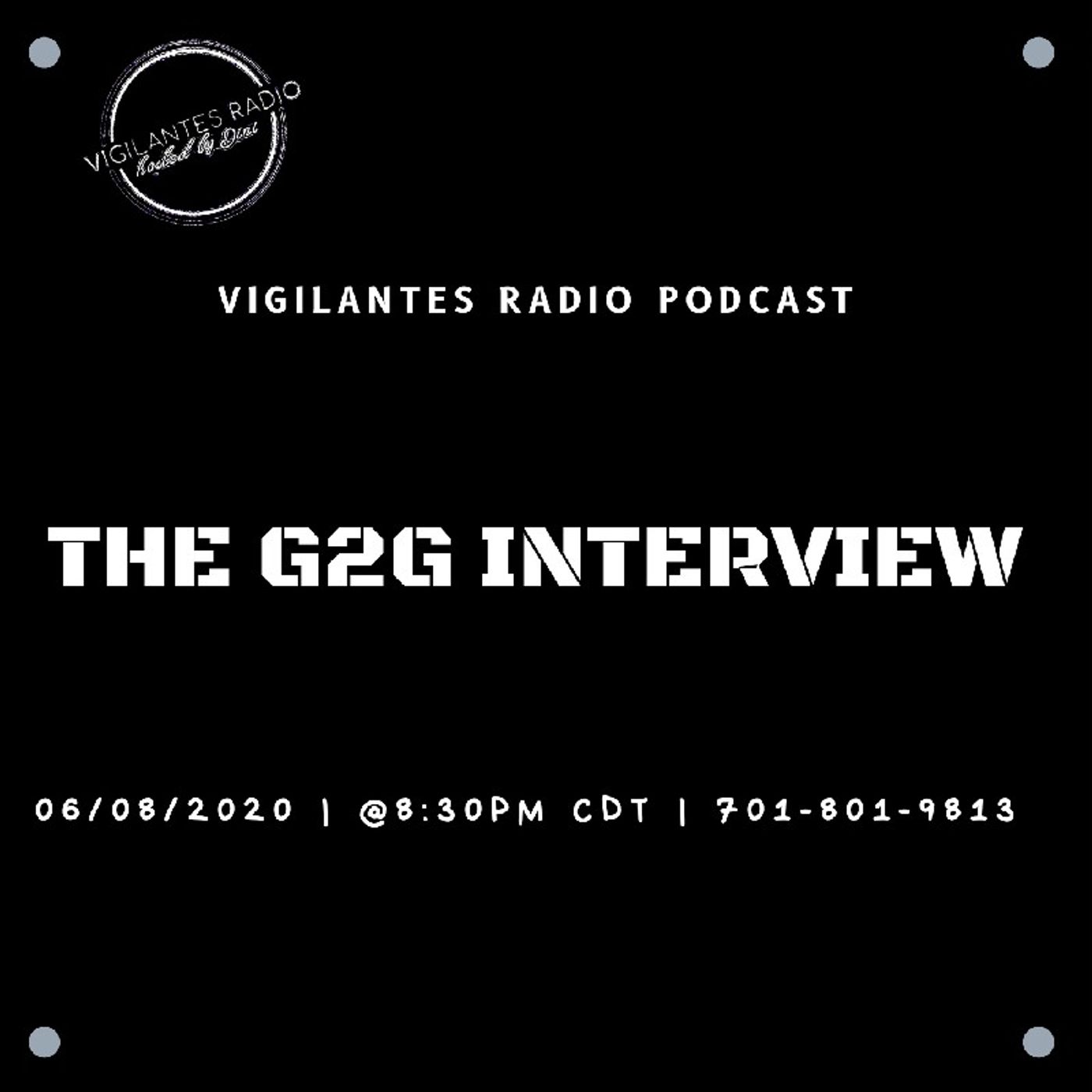 The G2G Interview. Image