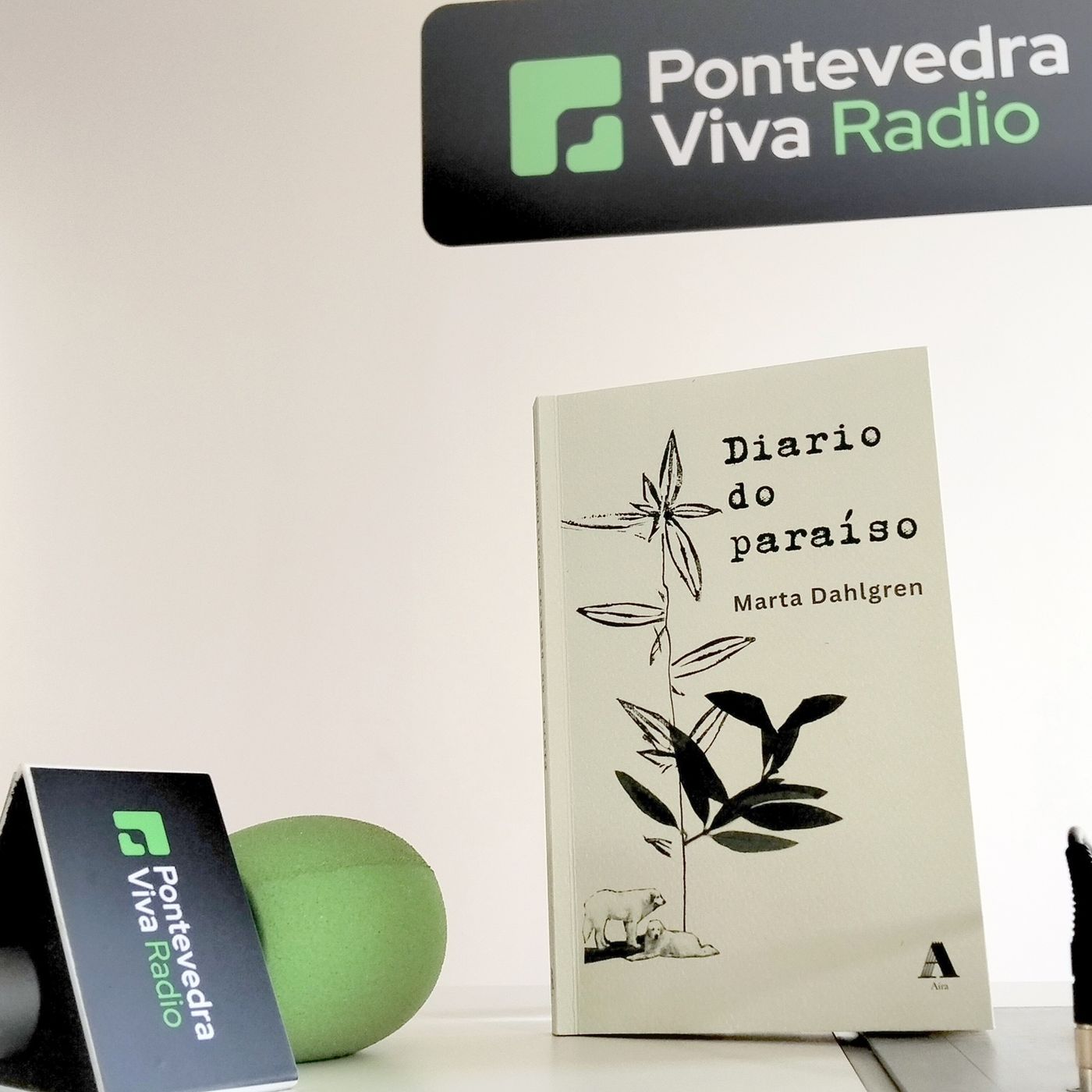 Marta Dahlgren con 'Diario do paraíso' episode artwork
