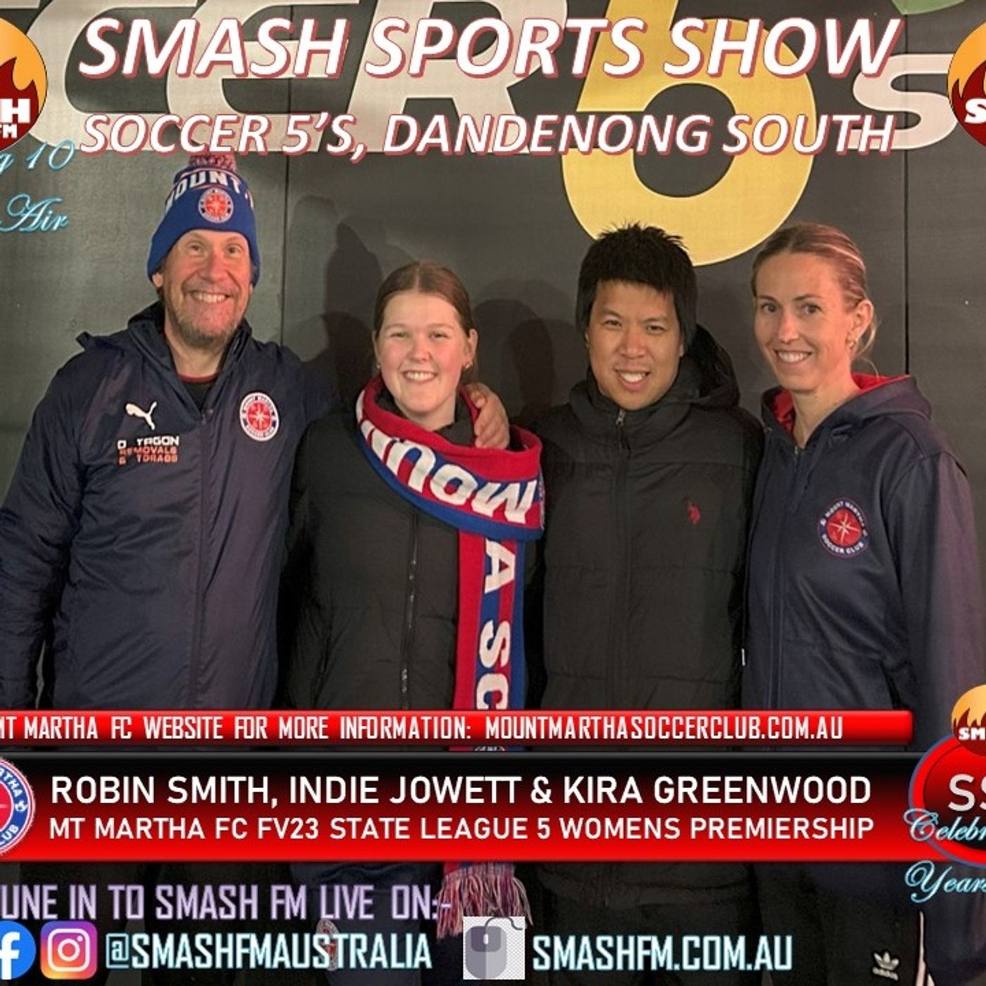 SSS10THYR: Mount Martha SC FV23 Women's State League 5 Premiership Interviews 300524