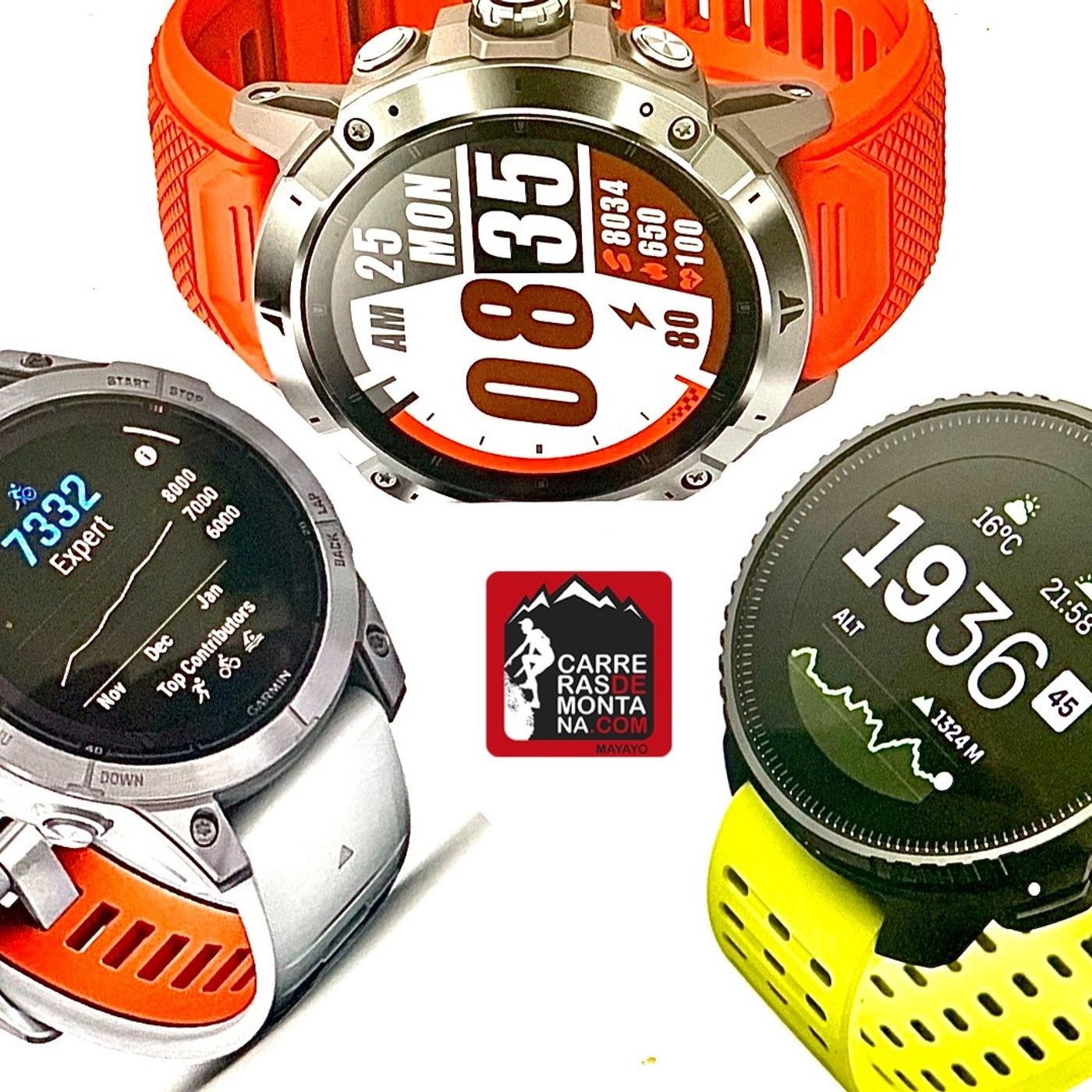 MEJOR RELOJ GPS MONTAÑA 2023: GARMIN FENIX 7 PRO vs. COROS VERTIX 2 vs. SUUNTO VERTICAL. Pros y contras por Mayayo