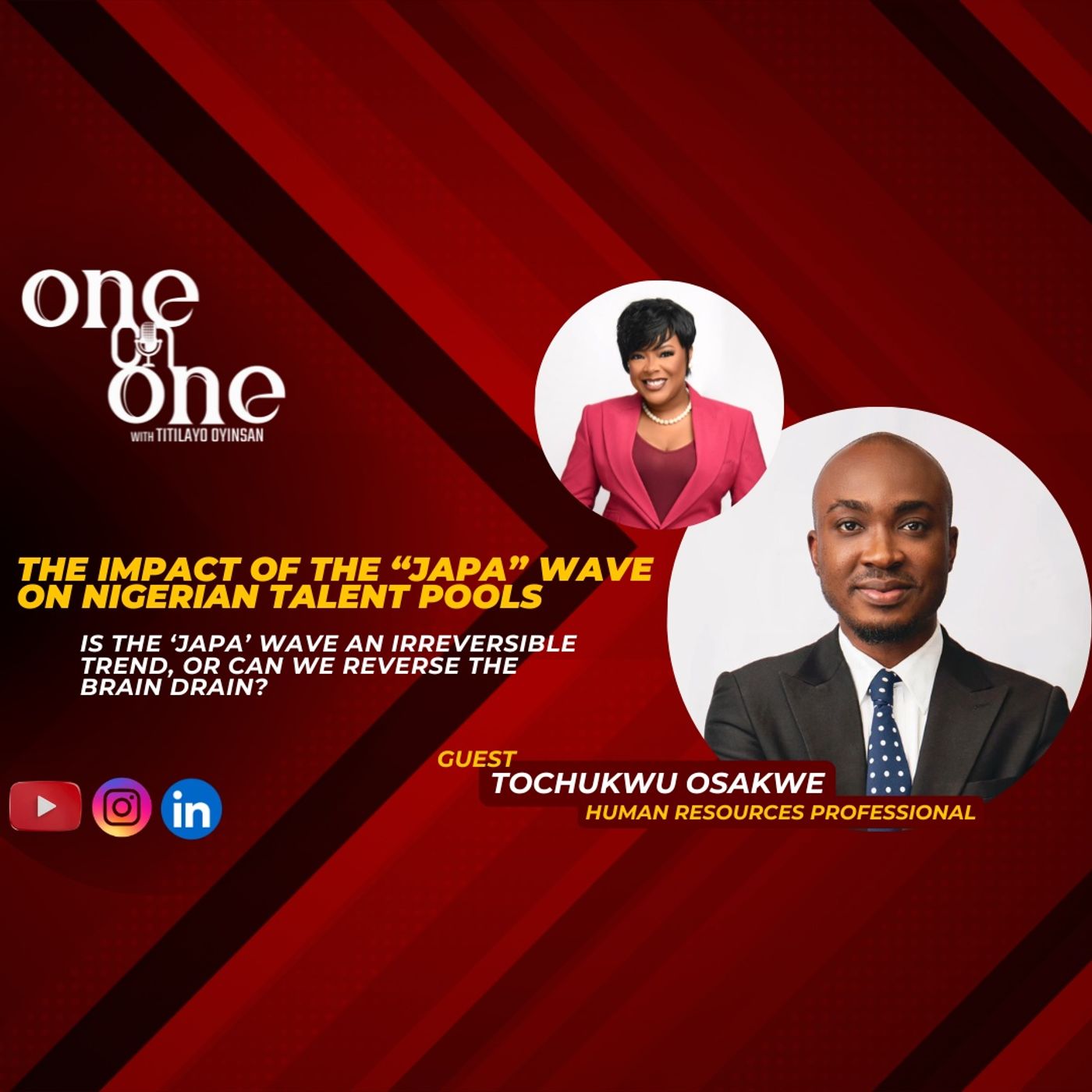 The Impact of the “Japa” Wave on Nigerian Talent Pools //One-on-One With Tochukwu Osakwe The Impact of the “Japa” Wave on Nigerian Talent Pools //One-on-One With Tochukwu Osakwe