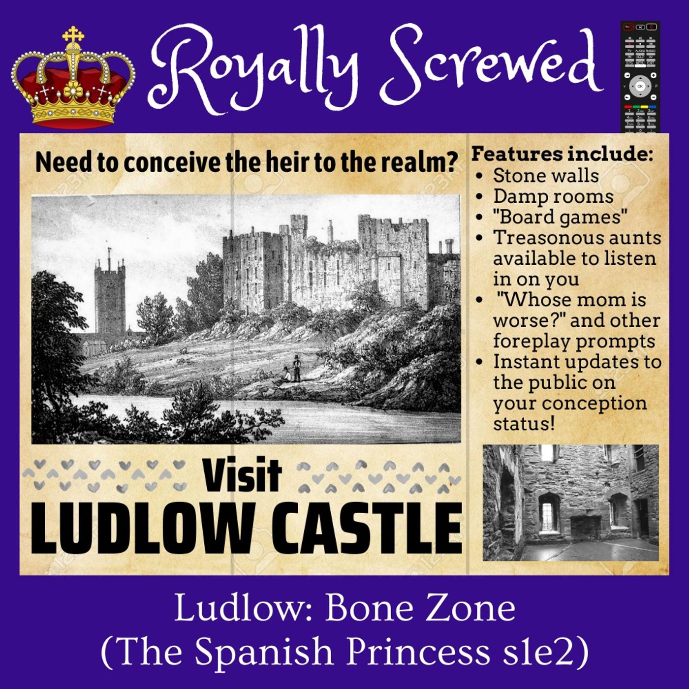 Ludlow: Bone Zone (The Spanish Princess s1e2)