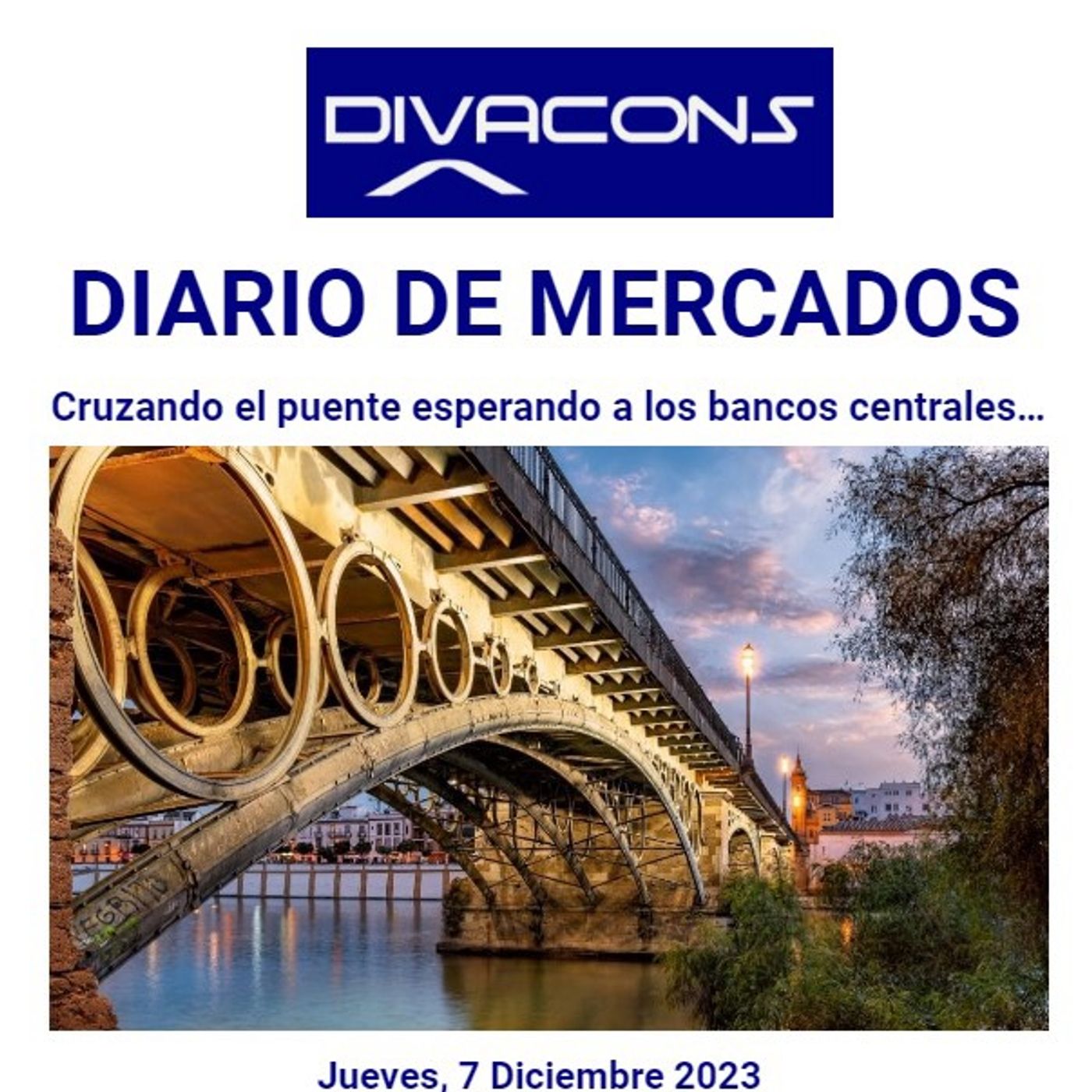 PODCAST en abierto DIARIO DE MERCADOS Jueves 7 Dic episode artwork