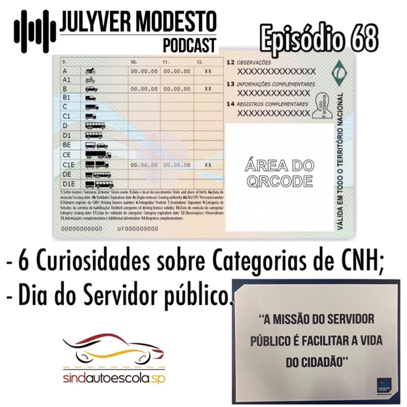 Trânsito, por Julyver Modesto