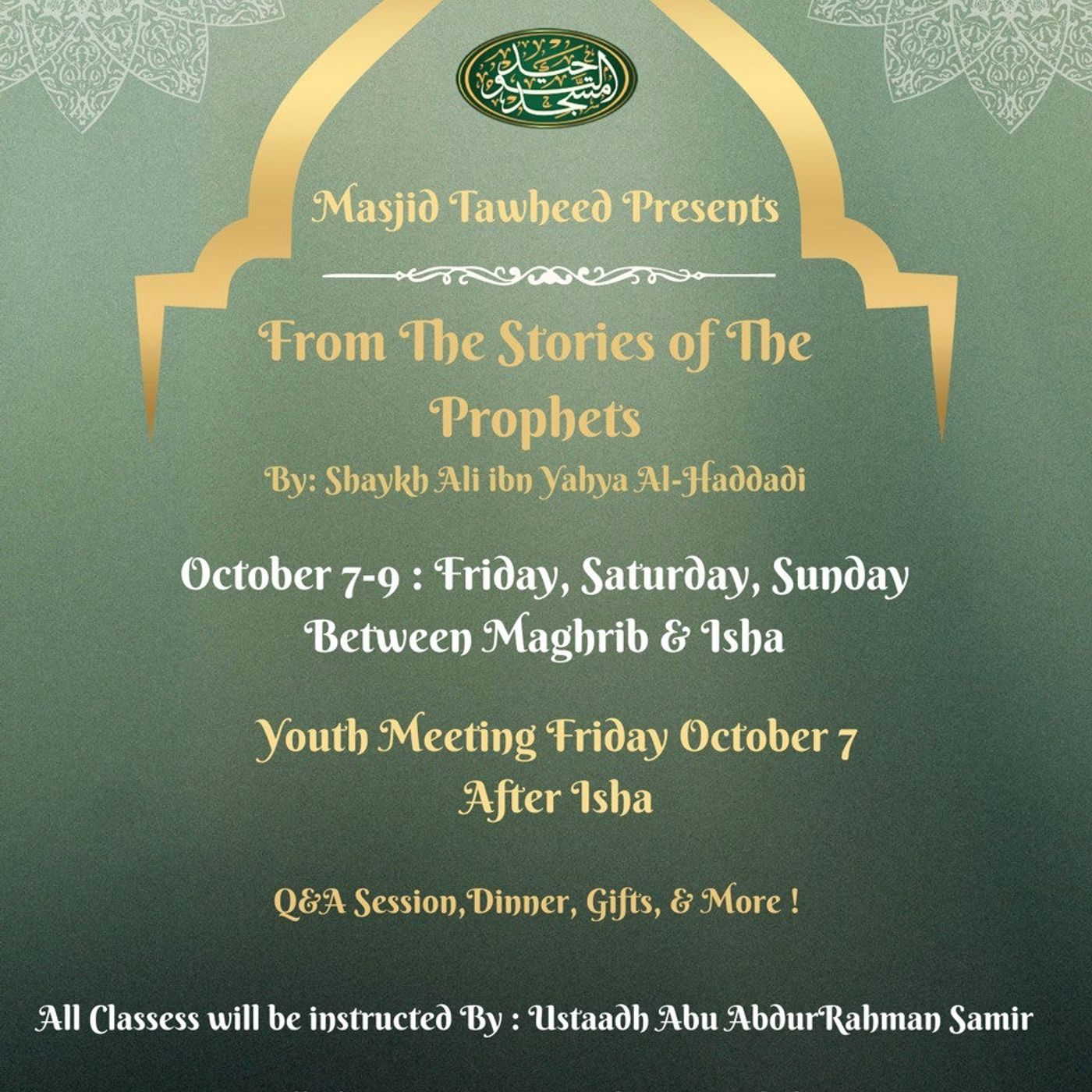 From the Stories of the Prophets