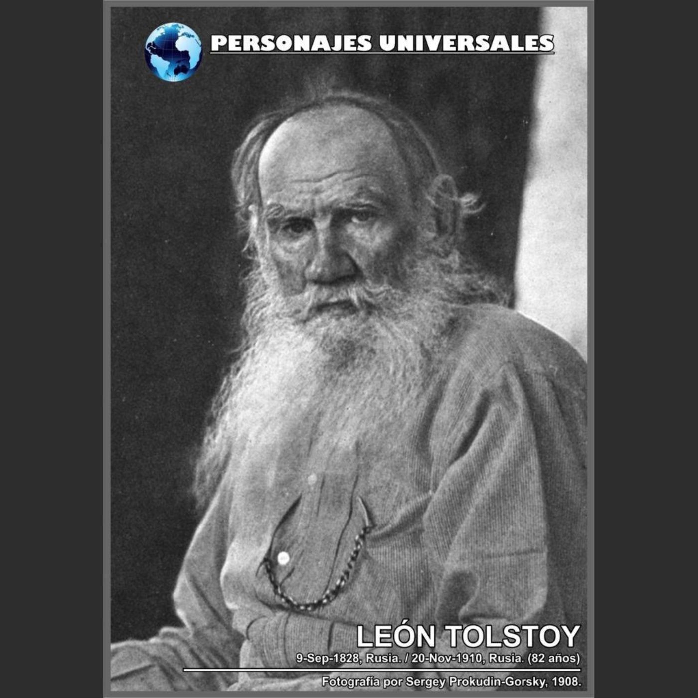 Leon Tolstoi Biografía 94 de Personajes Universales por Carlos Laya episode artwork