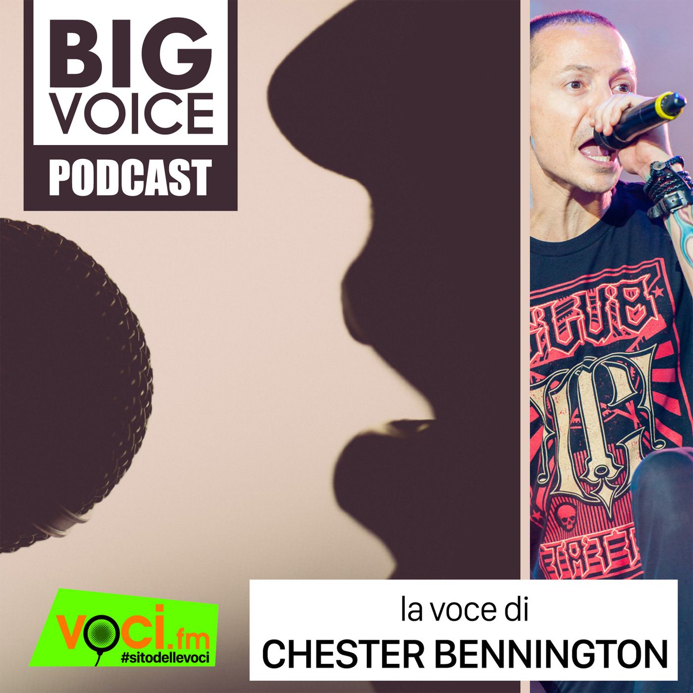 BIG VOICE PODCAST: Chester Bennington - clicca play e ascolta il podcast episode artwork