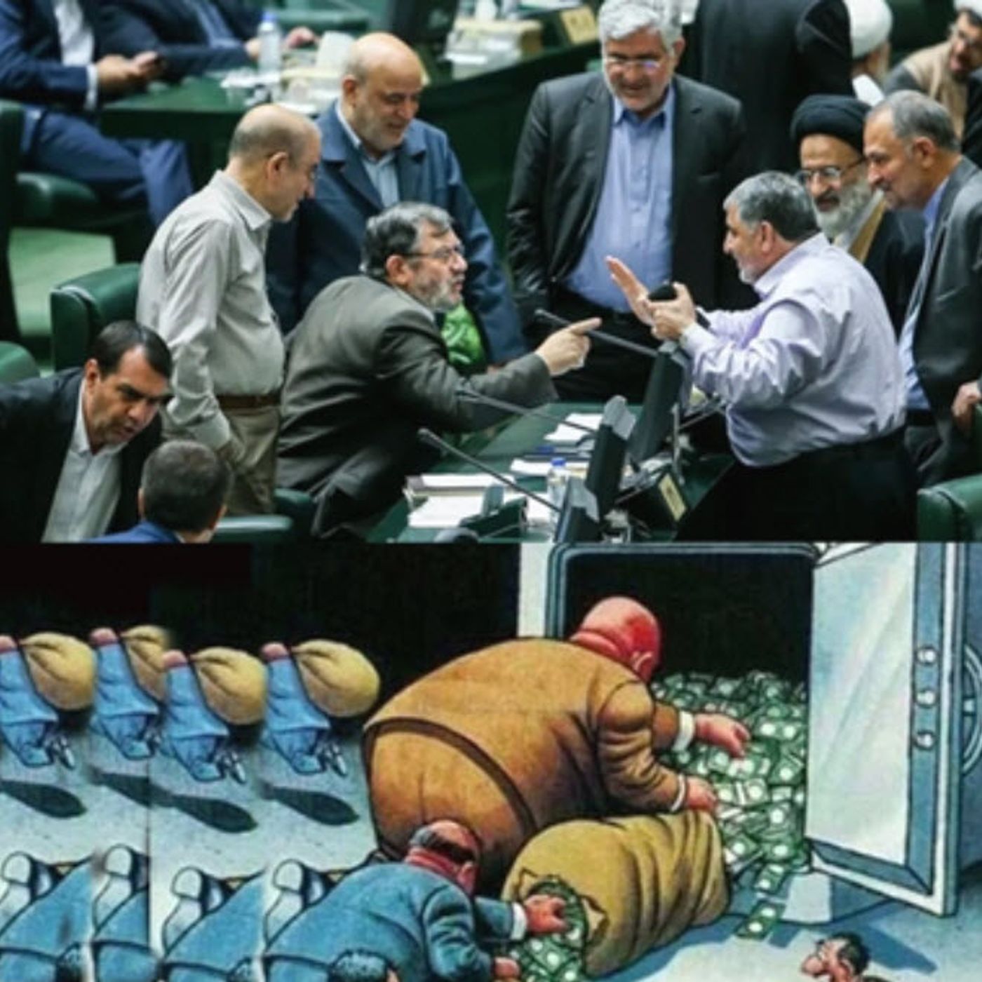 شعبدهٔ انتخابات و منجلاب فساد