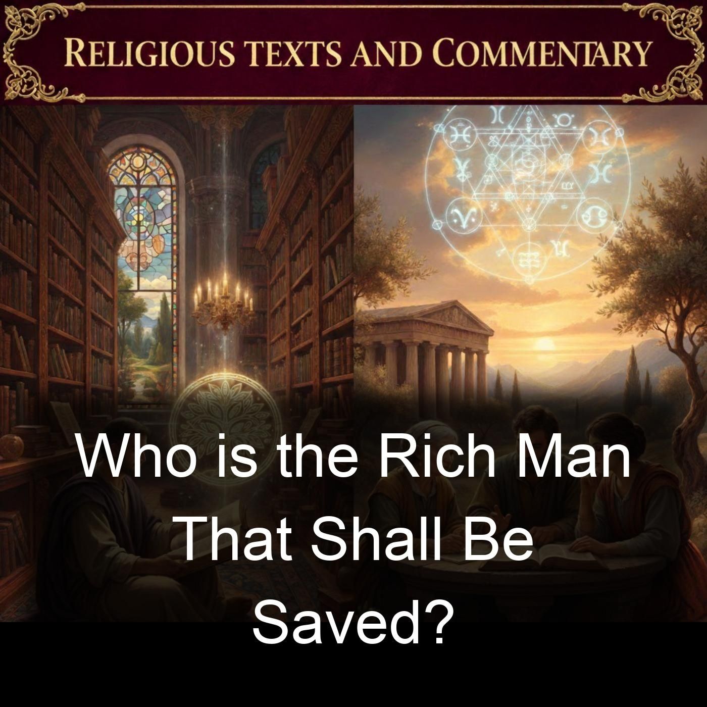 Who is the Rich Man That Shall Be Saved?