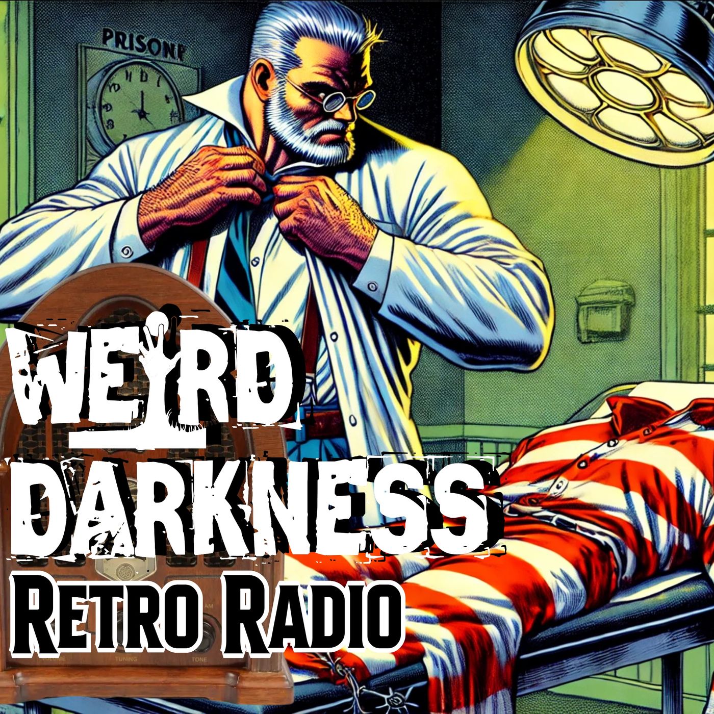 An Escaped Prisoner Commits MURDER BY PRESCRIPTION! | 11 #RetroRadio Stories! EP0286 #WeirdDarkness - podcast episode cover