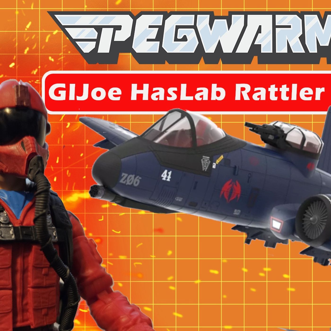 GI Joe HasLab Rattler Unboxing- Pegwarmers #196