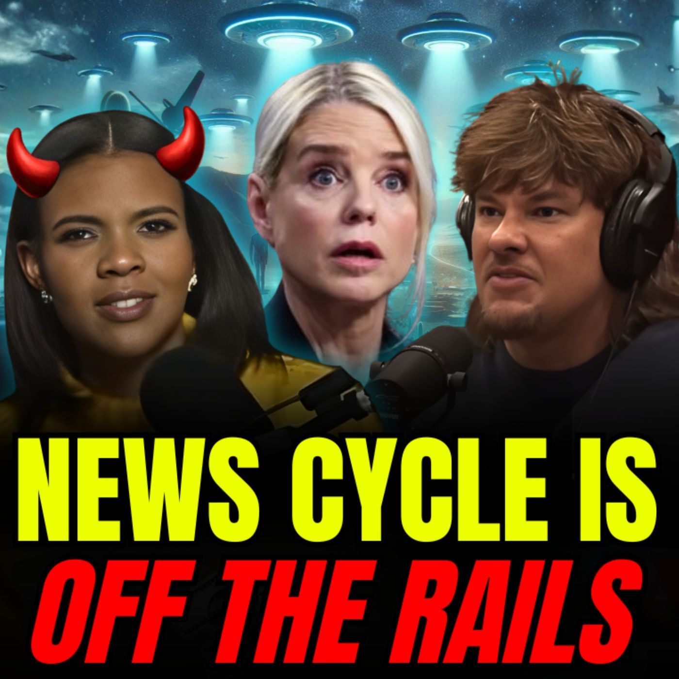 Trump DROPS Pam Bondi, Candace Hits Peak Narcissism, Theo Von Goes Woke & Benny Talks Aliens