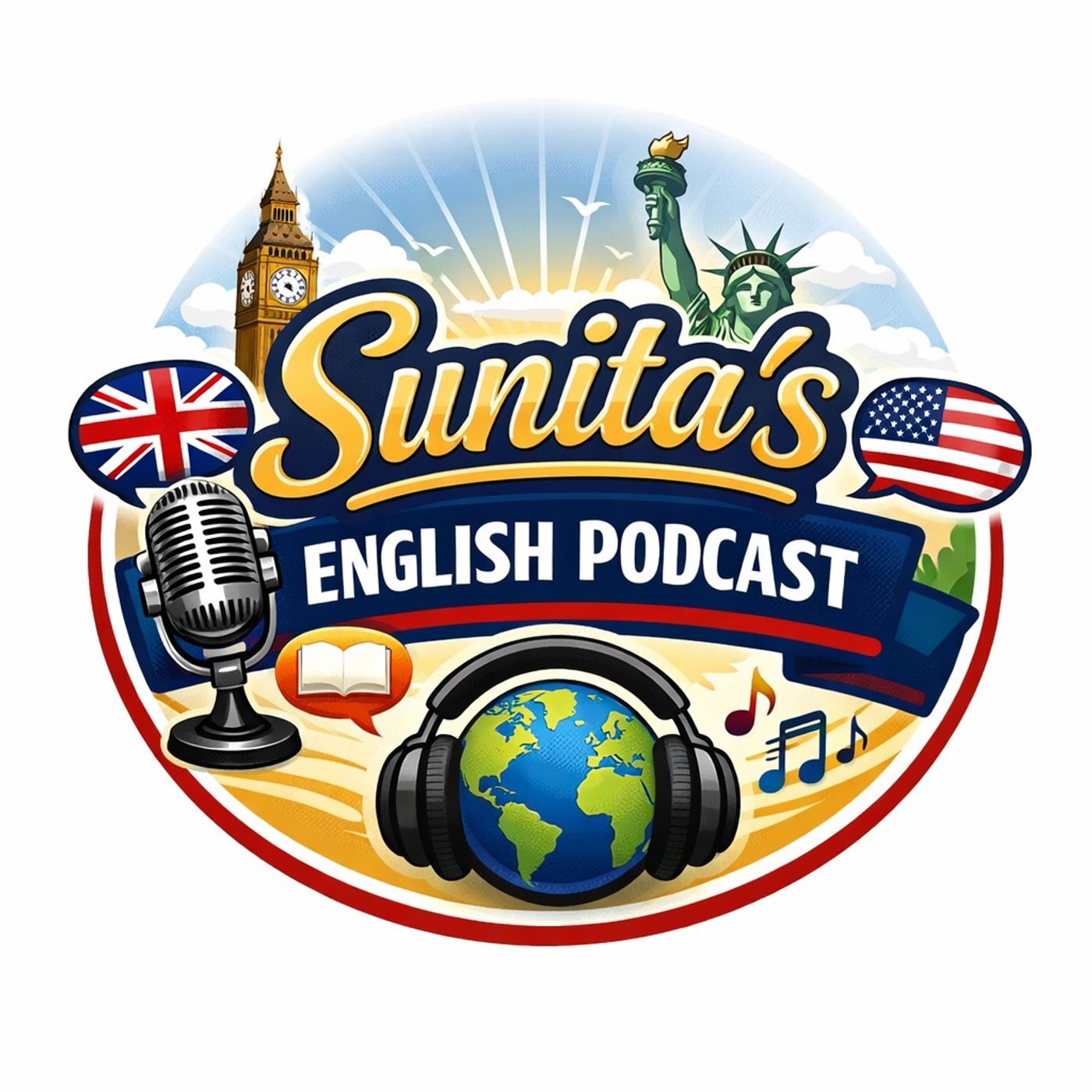 Sunita's English Podcast podcast artwork