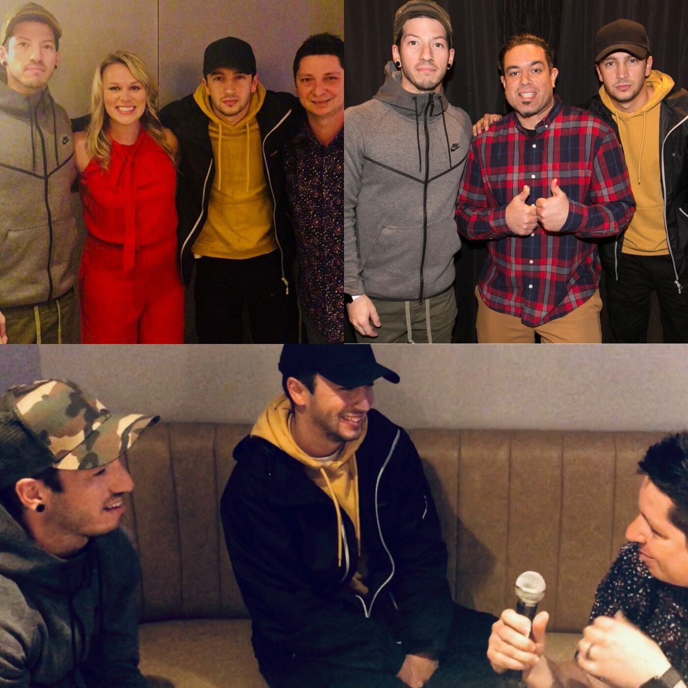 Hanging with the Twenty One Pilots!