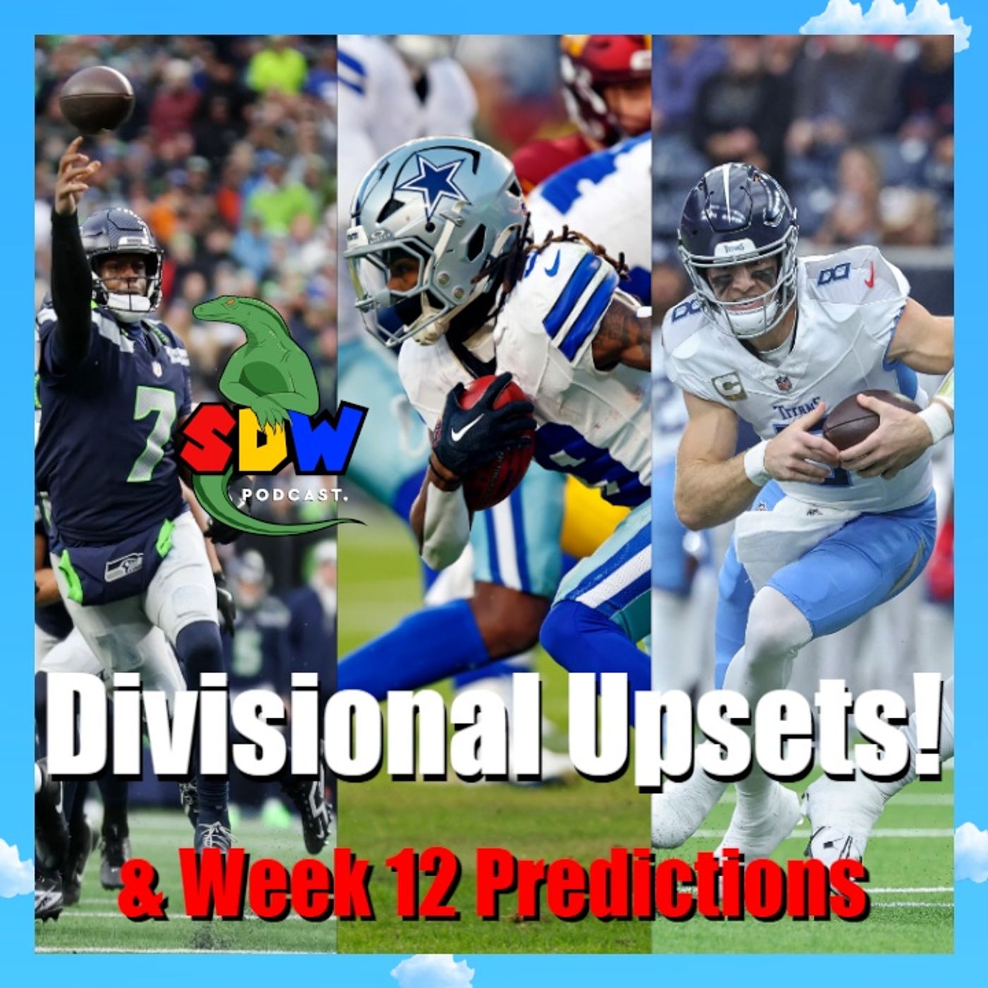 NFL Week 12: Big Divisional Upsets (& Week 13 Predictions) episode artwork