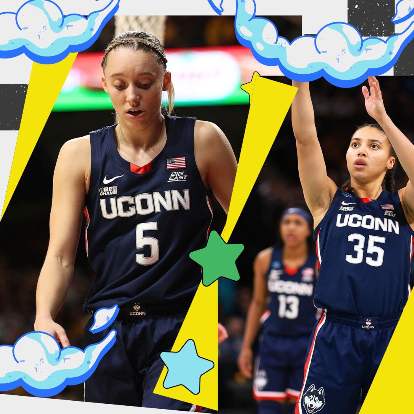 Champions of the court - the athletic drive of Azzi Fudd, and Paige Bueckers, Emma Raducanu, Paula Badosa, and Alexia Putellas