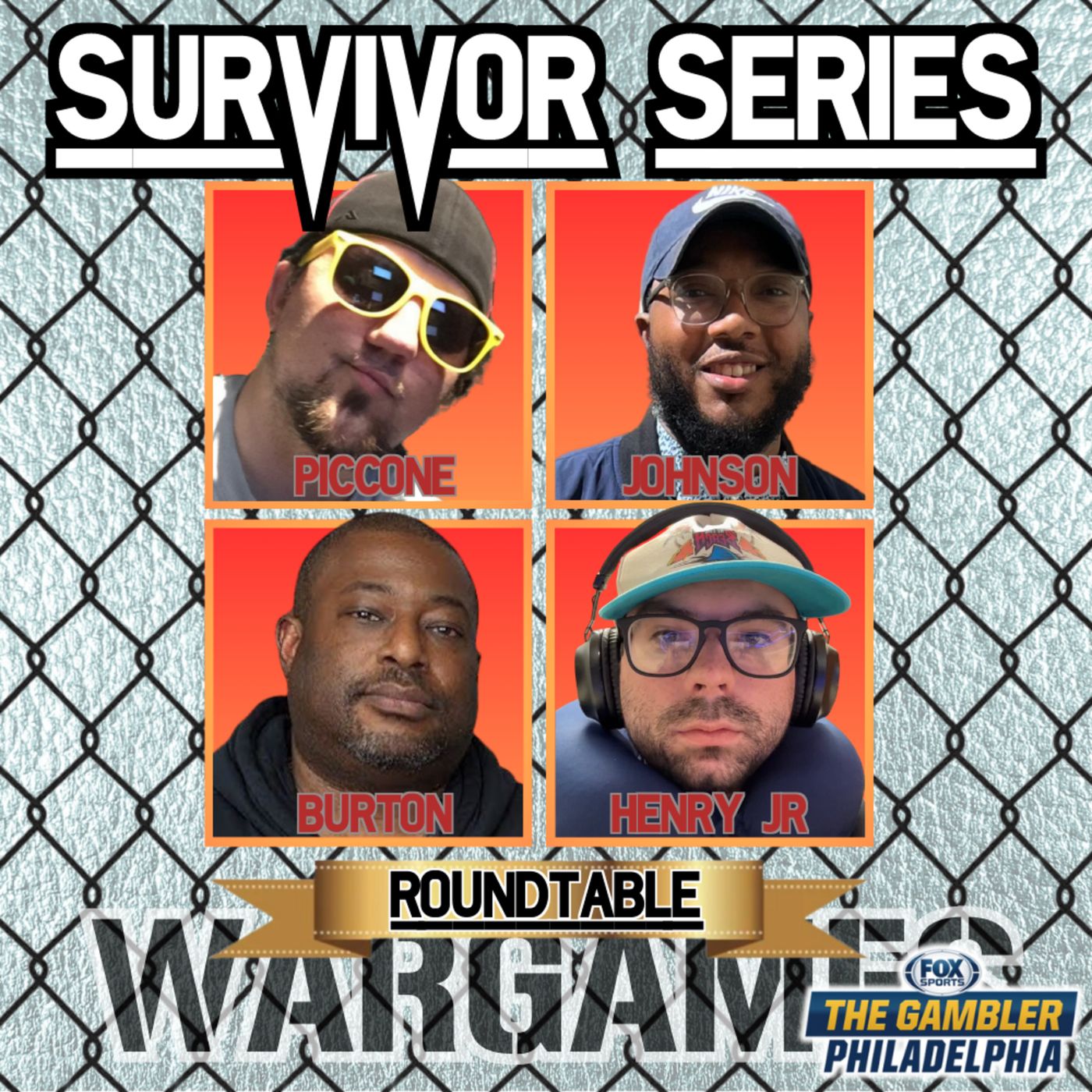 WWE Survivor Series: War Games '24 Roundtable on Fox Sports The Gambler episode artwork