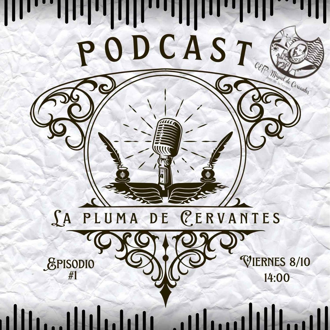 La pluma de Cervantes.