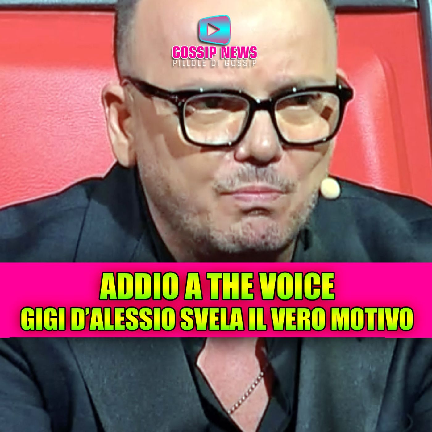 ADDIO A THE VOICE: Gigi D'Alessio rompe il silenzio e svela il vero motivo!