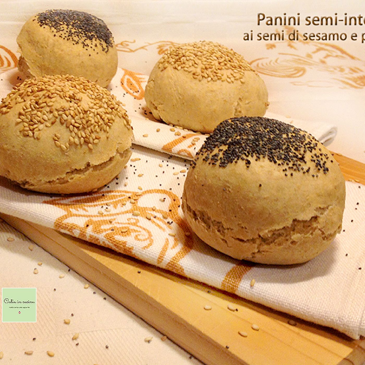 Panini semi-integrali con sesamo e semi di papavero episode artwork