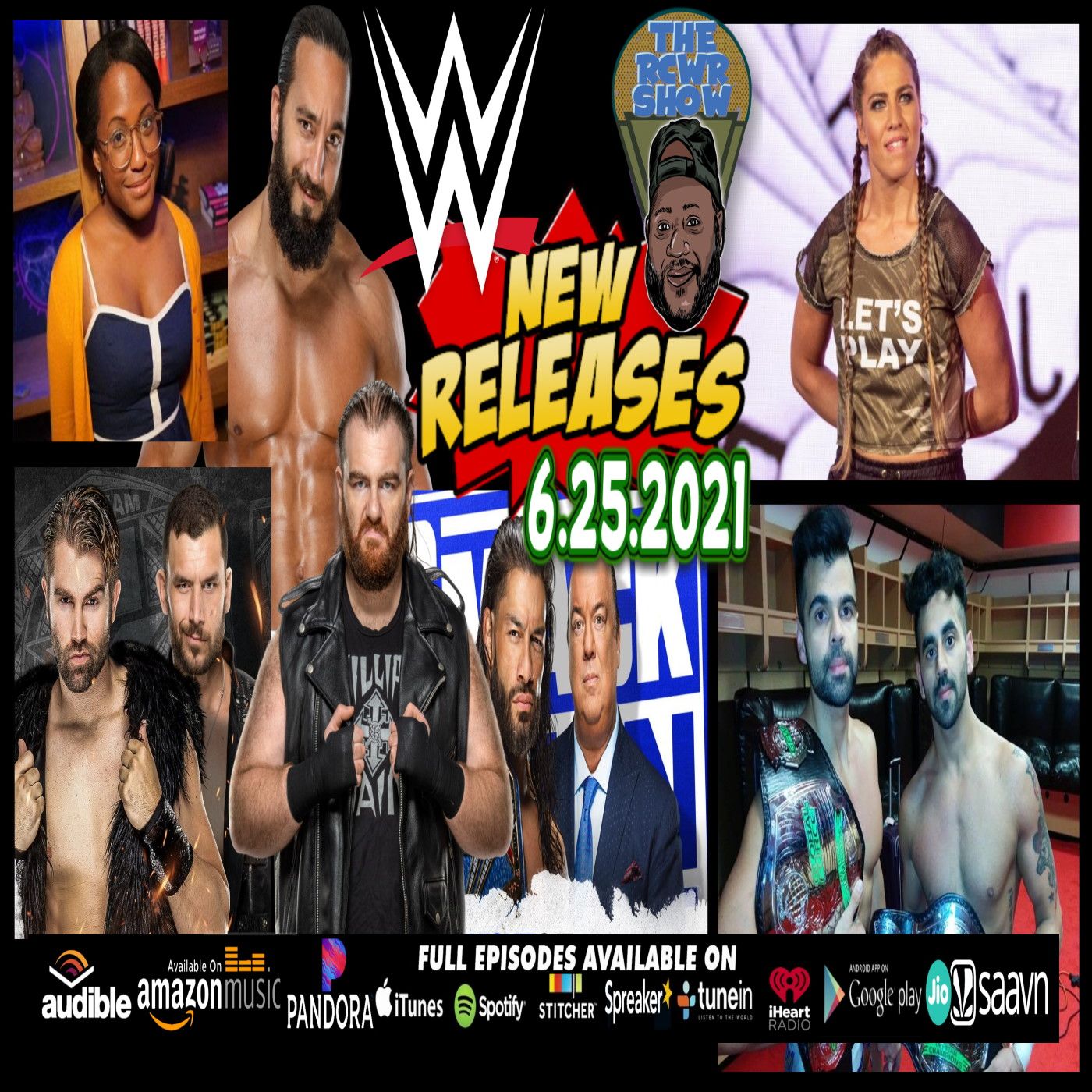Edge Returns, New WWE Releases including Killian Dain, Breezango, Others! The RCWR Show 6/25/2021 episode artwork