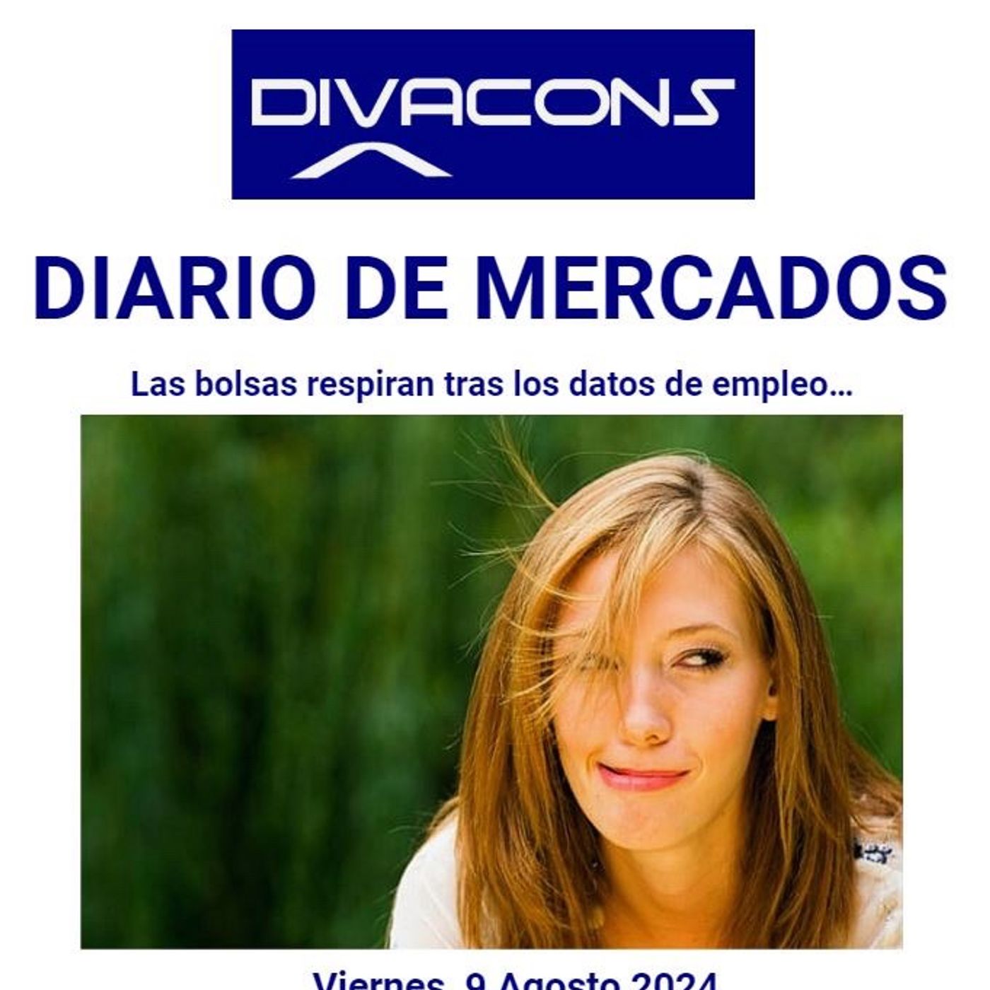 PODCAST en abierto DIARIO DE MERCADOS Viernes 9 Agosto episode artwork