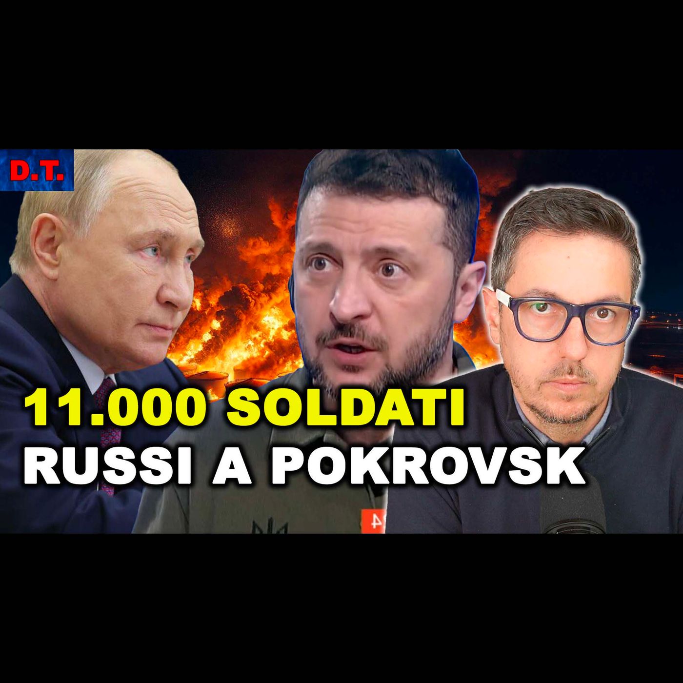 11.000 SOLDATI RUSSI A POKROVSK AMMETTE L’ISTITUTO PER LA GUERRA