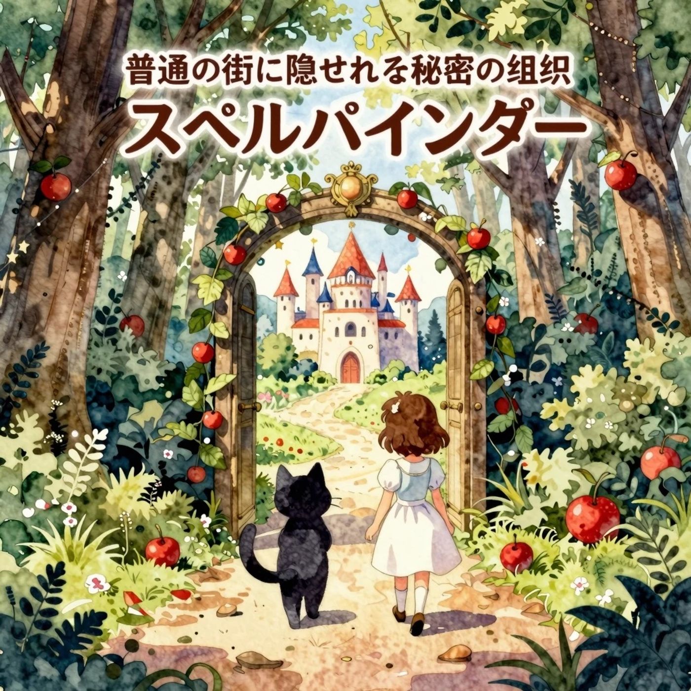 【魔法の物語】アリスとしゃべる猫のオクタヴィアと、森の奥で待つ悲しみの毒リンゴ episode artwork