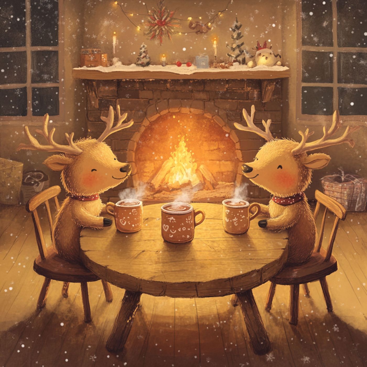 🦌 The Reindeer Are Coming for Hot Cocoa ☕️