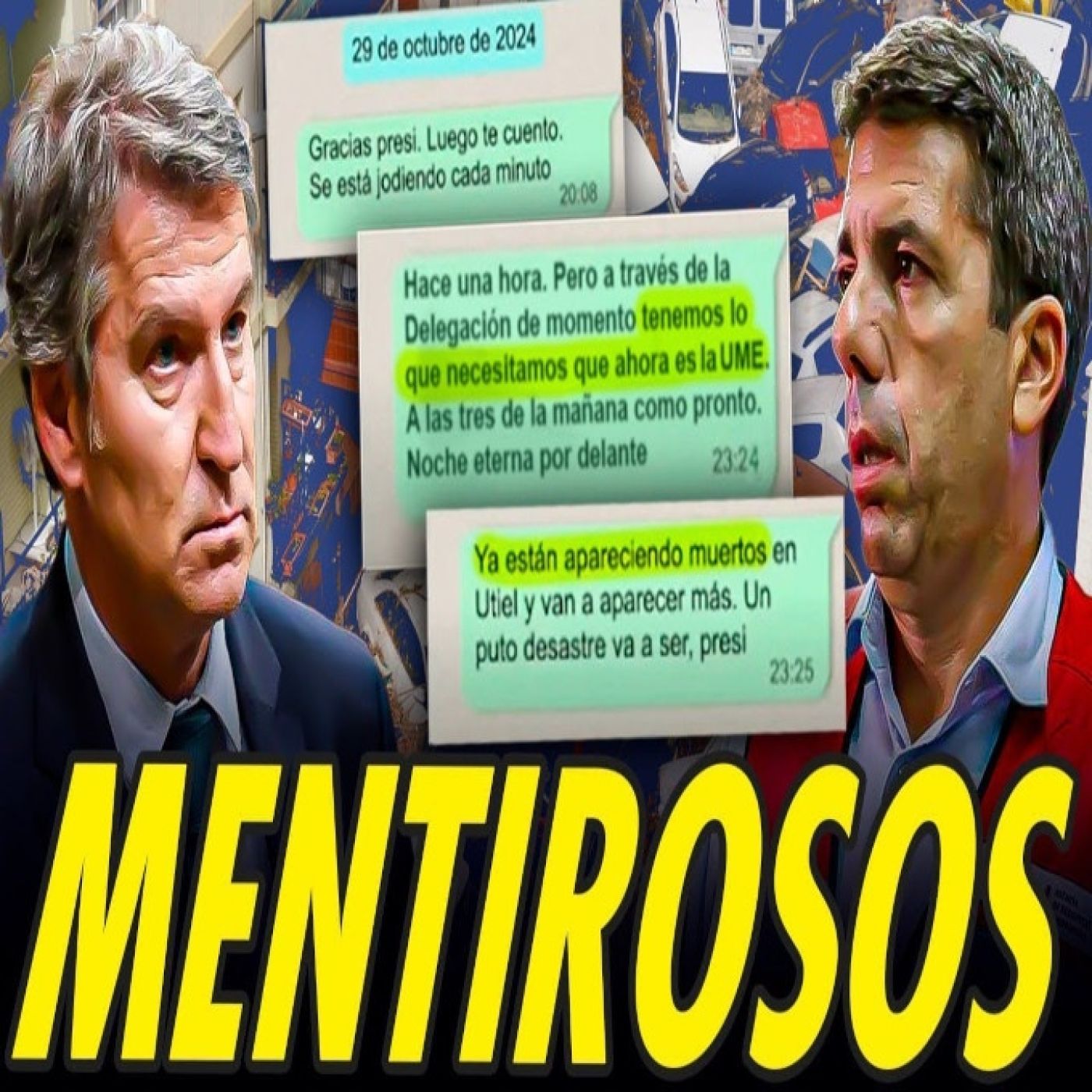 LOS WHATSAPPS ENTRE FEIJÓO Y MAZÓN DEMUESTRAN QUE AMBOS MINTIERON episode artwork