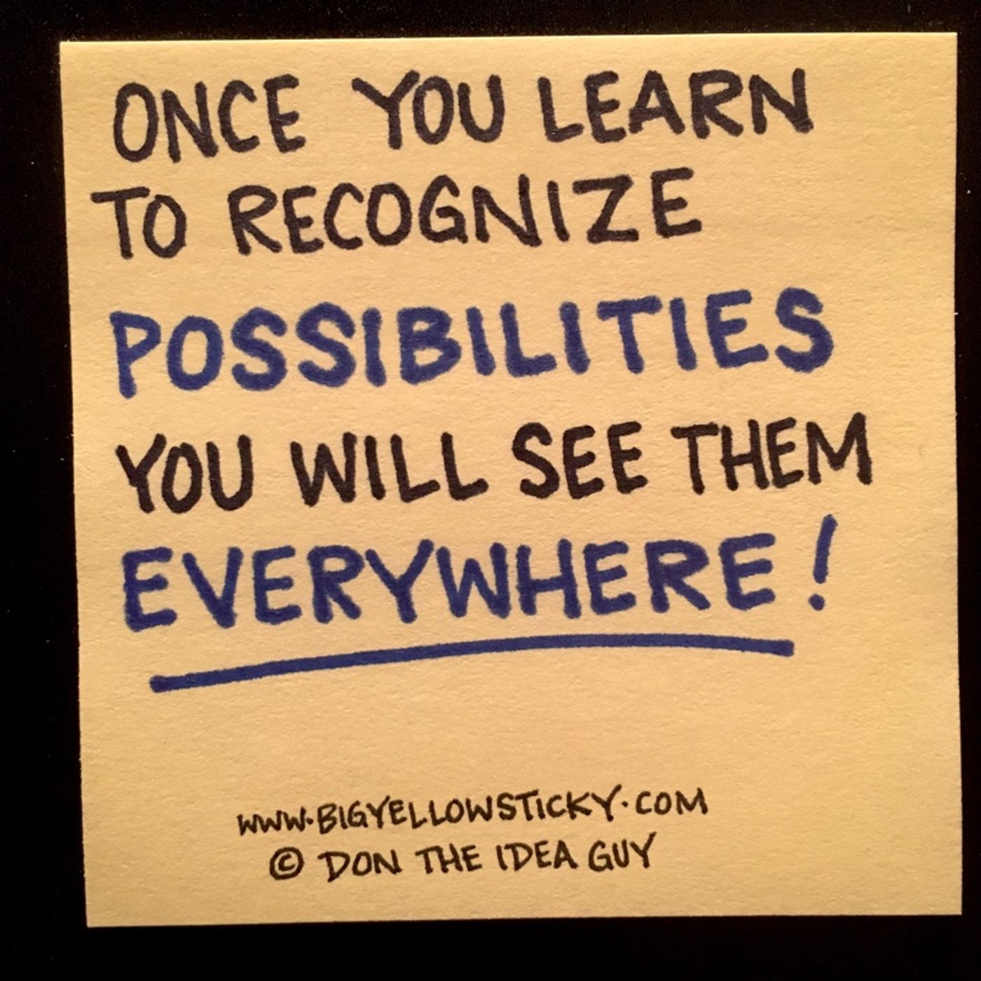 Possibilities Everywhere : BYS 149
