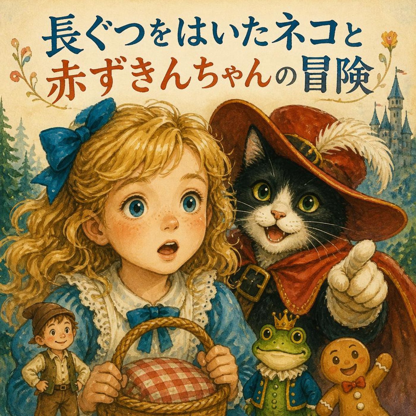 小さなヒーロー大集合！？少女リディアと消えた赤ずきんちゃん ｜【子ども向けのお話】 episode artwork