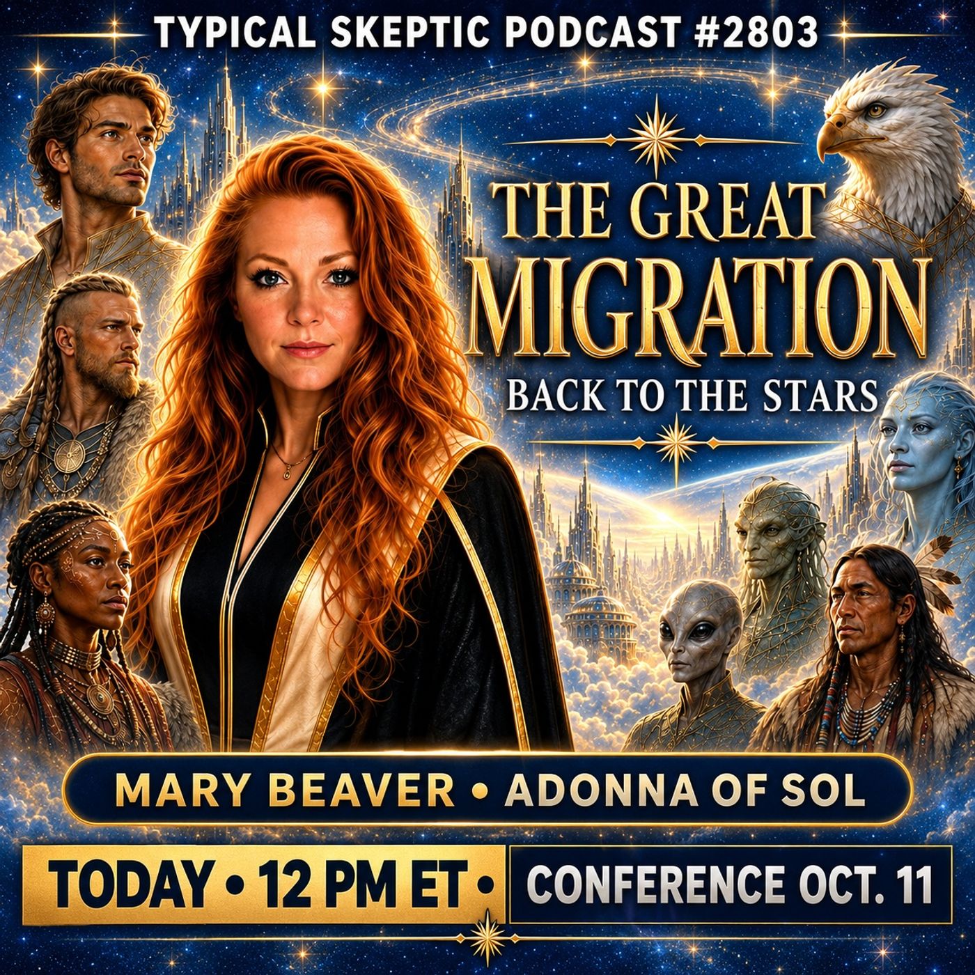 The Great Migration: Back to the Stars Conference — Mary Beaver aka Adonna of Sol | TSP #2803 episode artwork