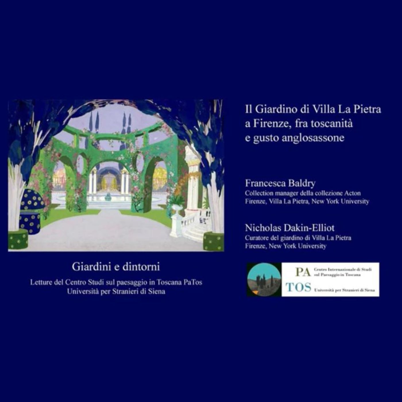 Il giardino di Villa la Pietra cover art