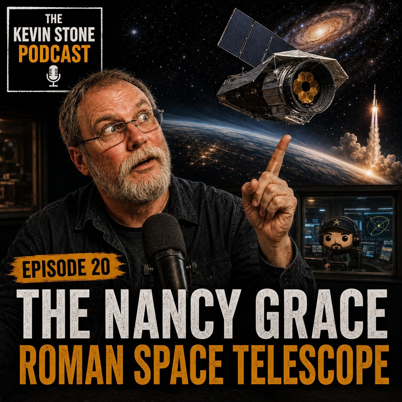 Episode #21 - "The Nancy Grace Roman Space Telescope" episode artwork