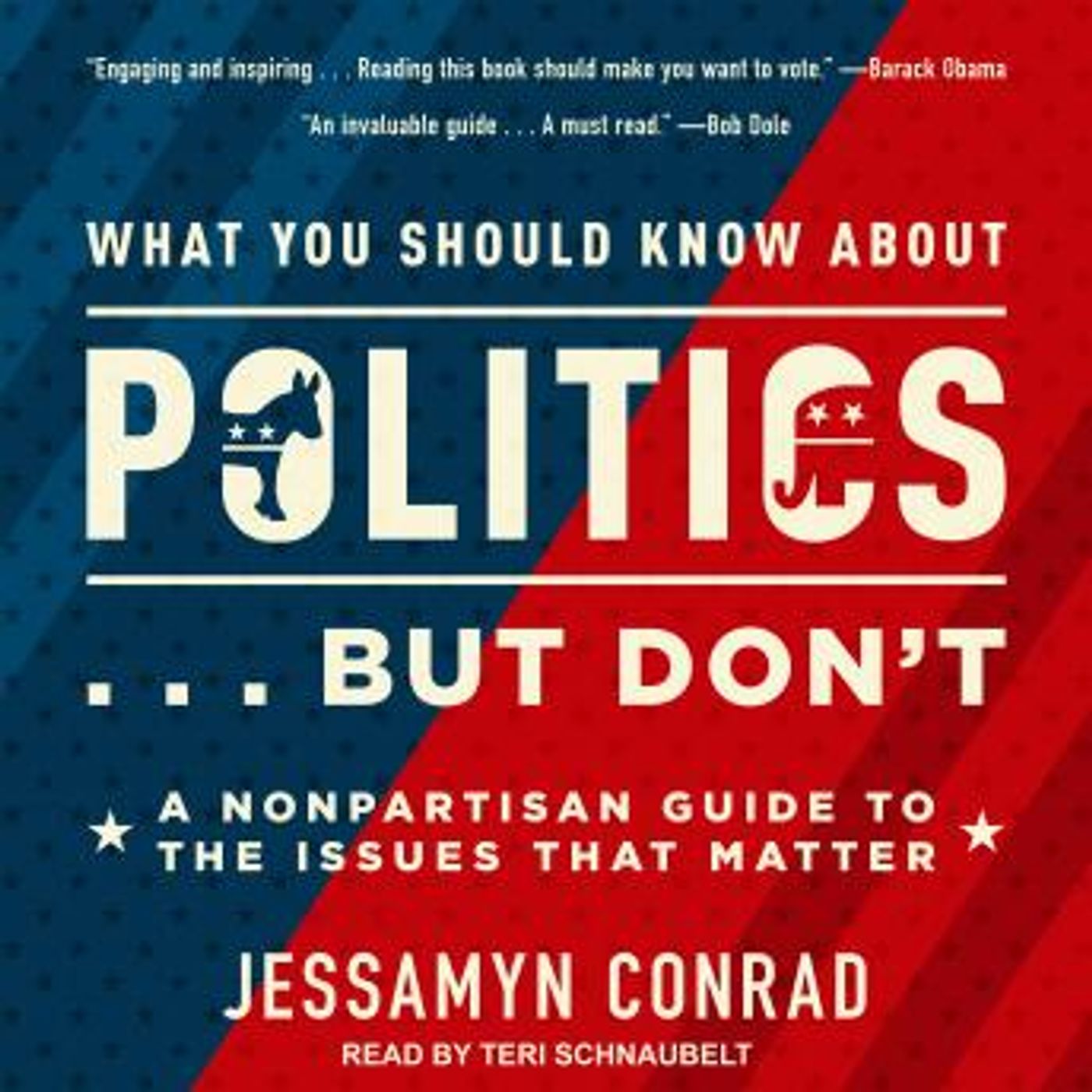 What You Should Know About Politics . . . But Don't: A Nonpartisan Guide to the Issues That Matter by Jessamyn Conrad episode artwork