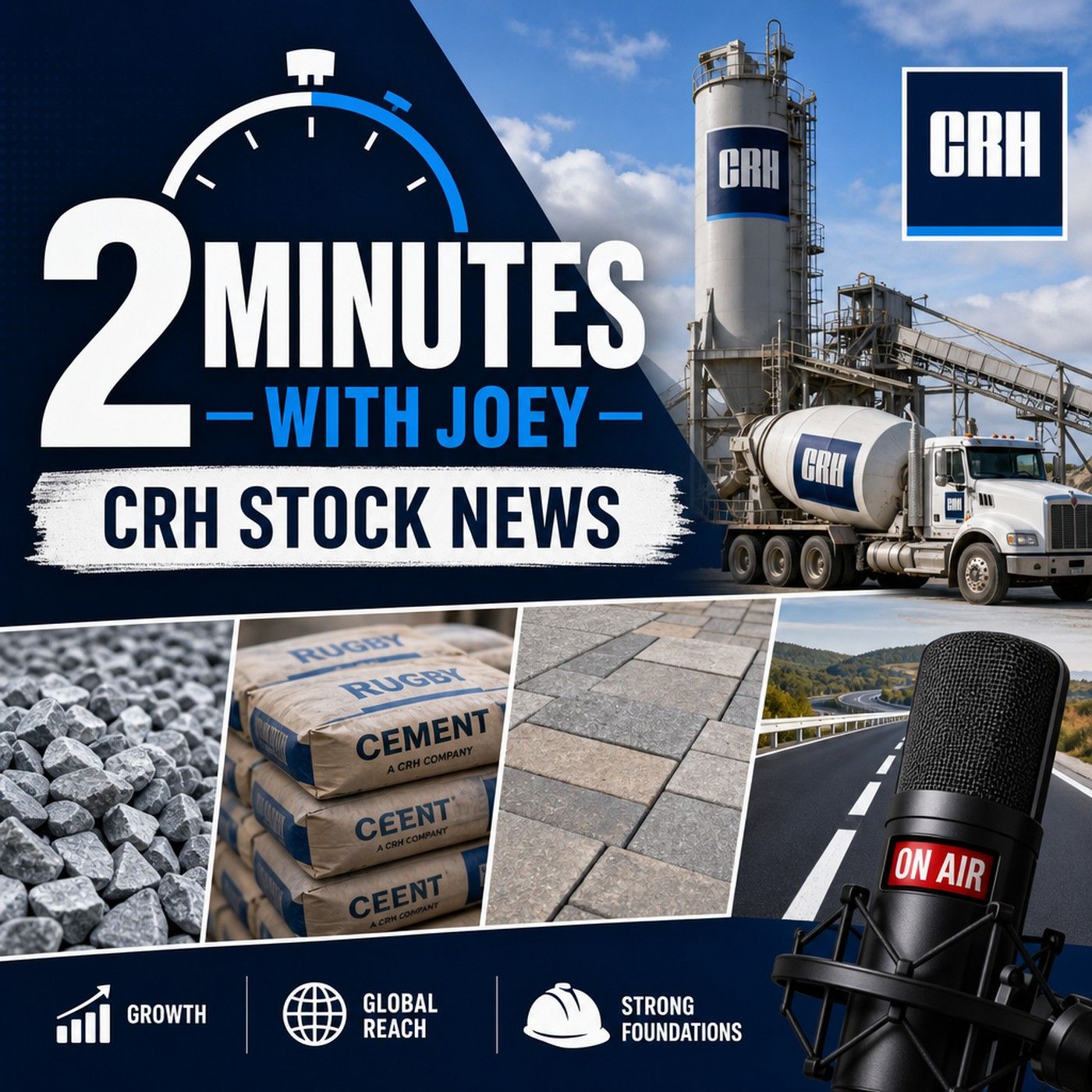 2 Minutes with Joey - CRH Stock News podcast artwork