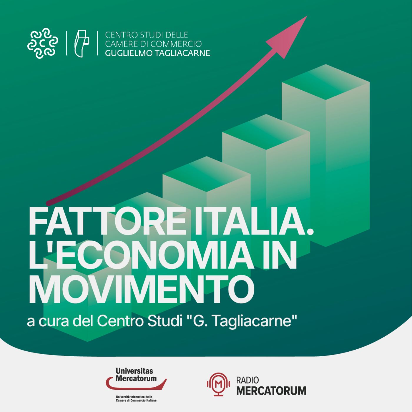 FATTORE ITALIA.L'ECONOMIA IN MOVIMENTO - Imprese, fiducia e network spingono la natalità - a cura del Centro Studi "G.Tagliacarne" episode artwork