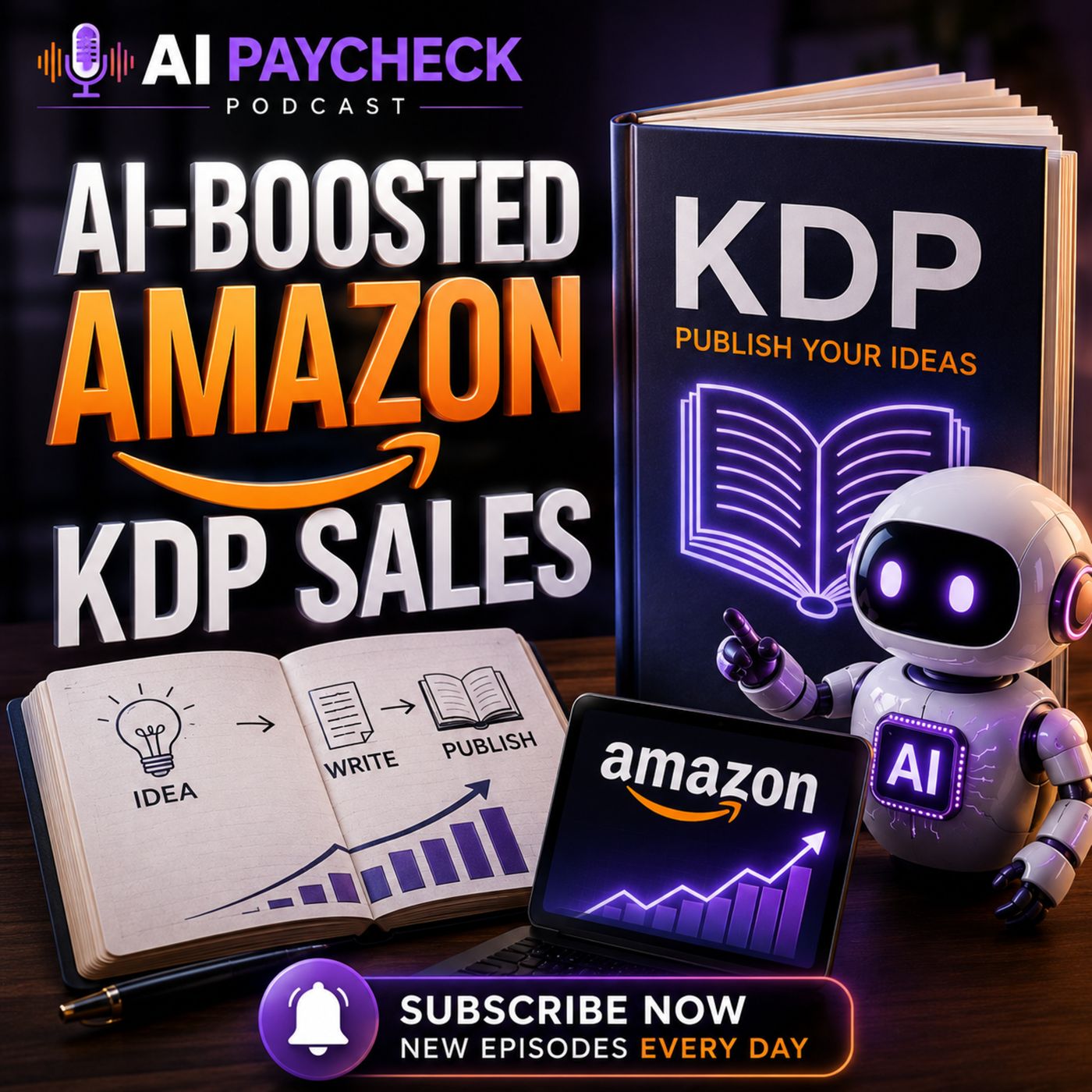 AI‑Boosted Amazon KDP Sales episode artwork