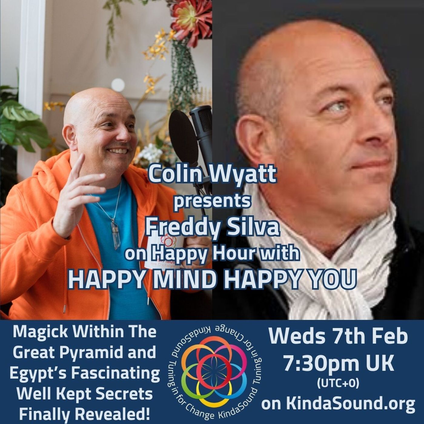 Our Forgotten History | Freddy Silva on Happy Mind Happy You with Colin Wyatt
