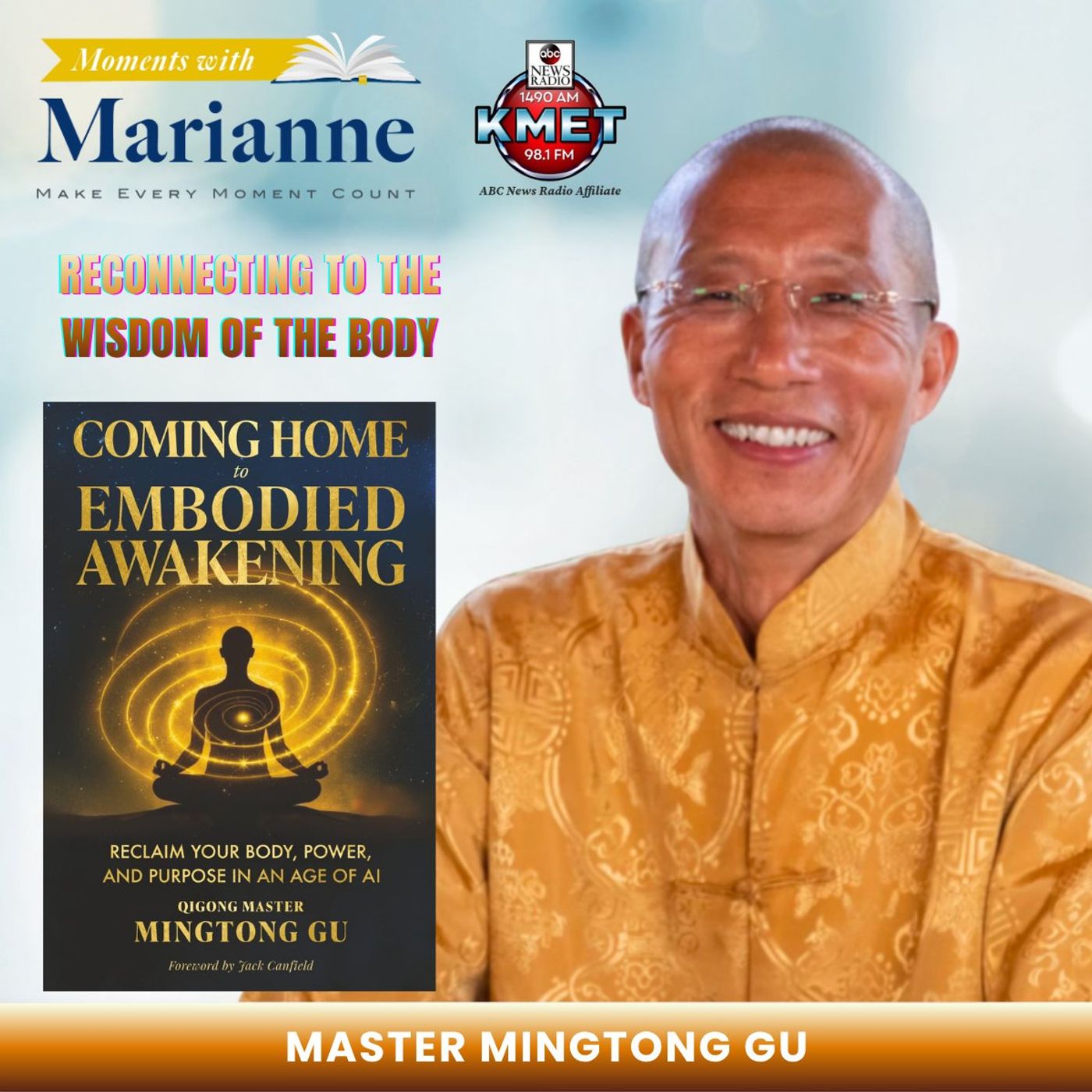 Coming Home to Embodied Awakening with Master Mingtong Gu episode artwork