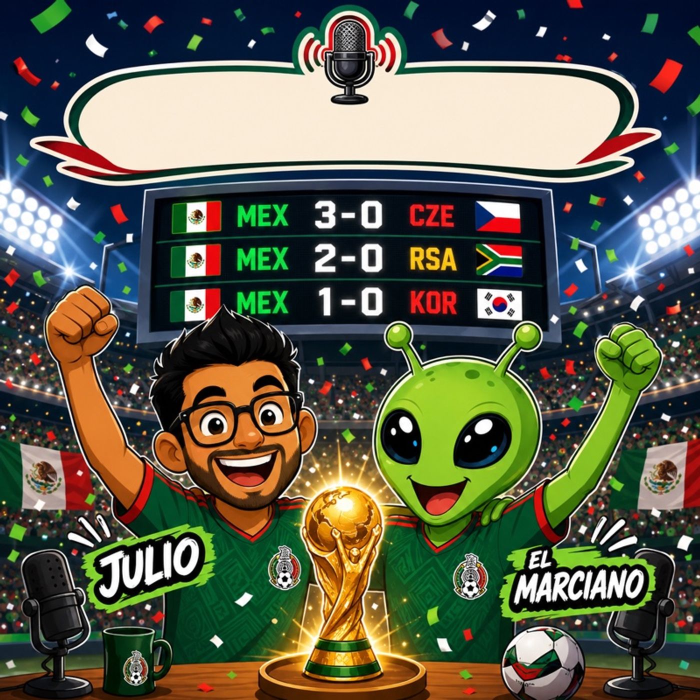 Mexico: Su historia en los mudiales De Fútbol. episode artwork