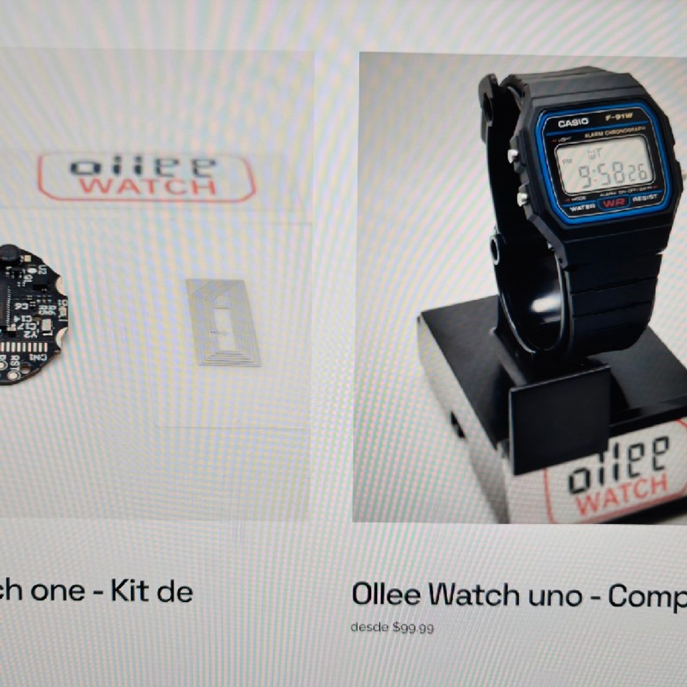 Ollee Watch one (Casio inteligente) 😱