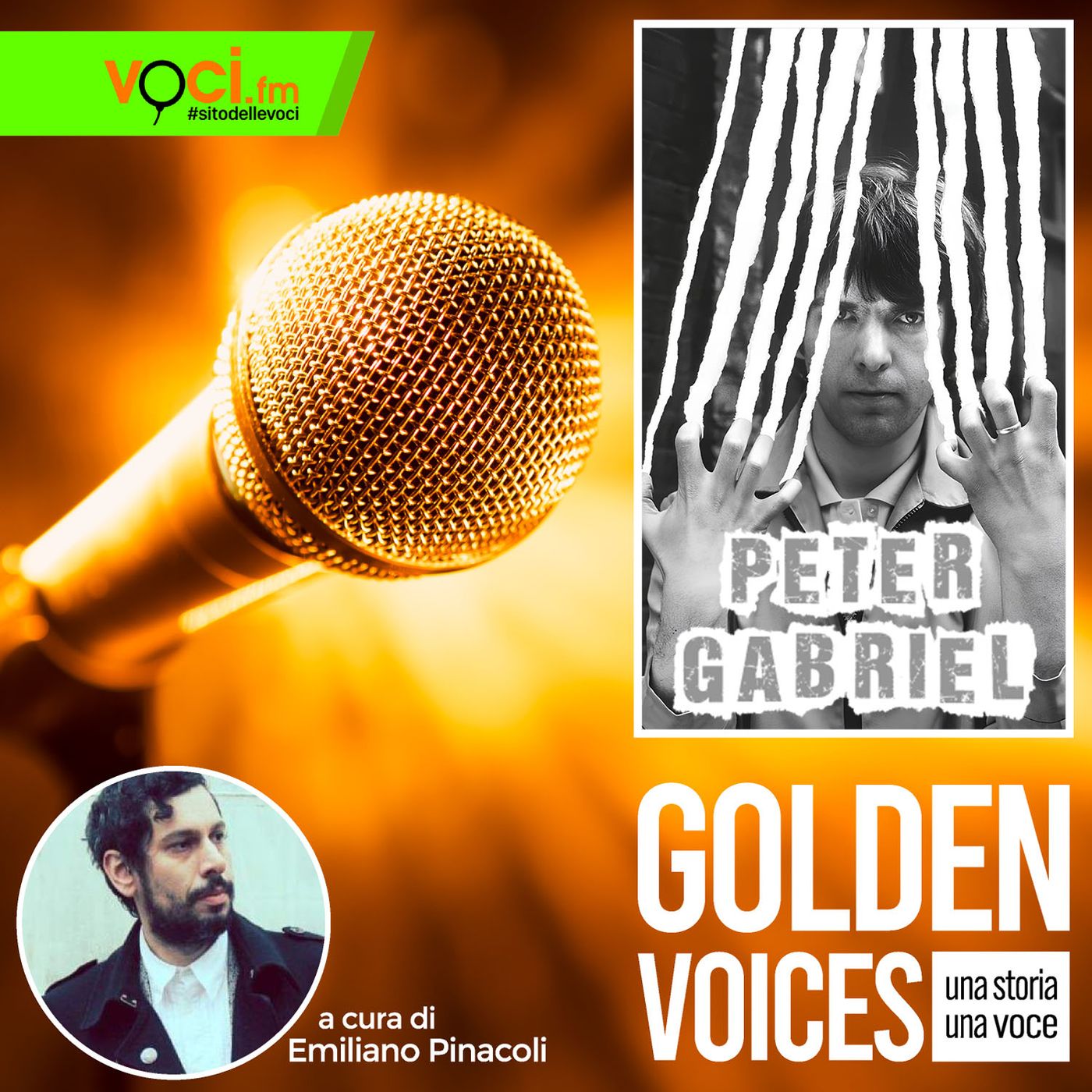 GOLDEN VOICES: Peter Gabriel - clicca play e ascolta il podcast episode artwork